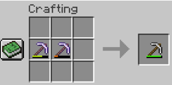 A tentativa de combinar dois itens encantados em uma bancada de trabalho sempre resulta em um item não encantado, mesmo que os dois itens tenham os mesmos encantamentos.