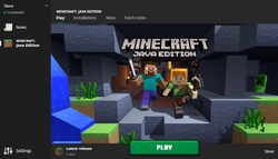 Minecraft online launcher