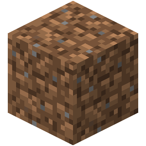 So I found this dirt block in my Minecraft world with the letters