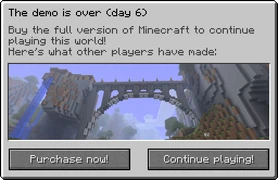 Просить Вас купити гру, показаний скріншот з повною версією