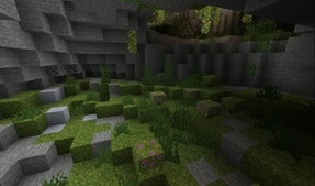 Another shot of the lush caves, first revealed in an interview with LadyAgnes.