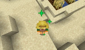 Particle happy villager