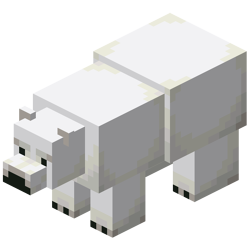 A polar bear.