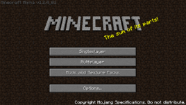 Alpha v1.2.4 01 menu