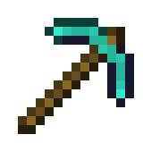 Minecraft Diamant Spitzhacke + Redstone Dust - Diamond Pickaxe