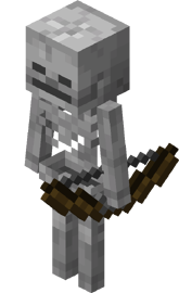 skeleton attack minecraft