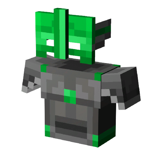 minecraft emerald helmet