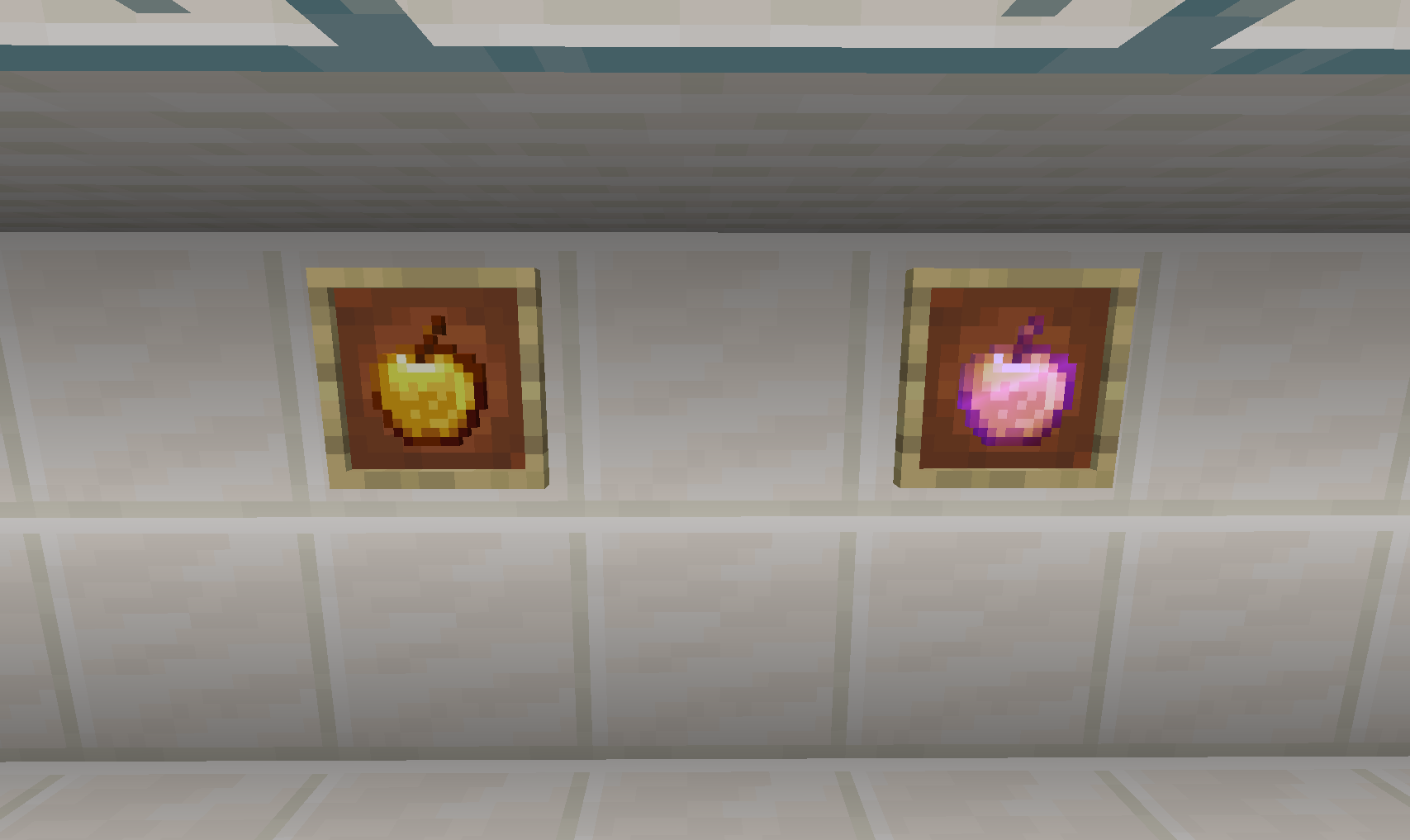 What is the title of this picture ? Golden Apple – Official Minecraft Wiki