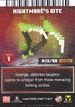 Nightmare's Bite Card Back MCDA