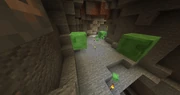 Slimes-in-cave