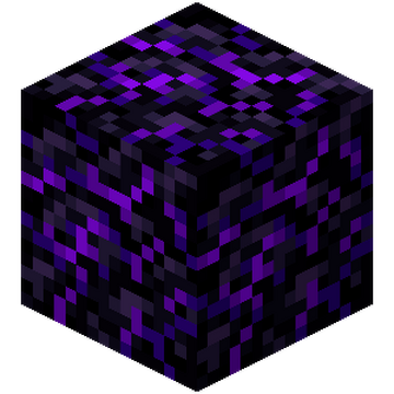 Minecraft Crying Obsidian Texture