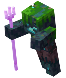 Minecraft Dungeons Armored Trident Drowned Minecraft Wiki