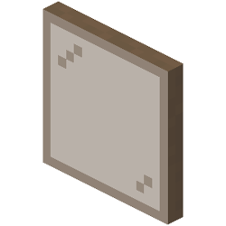 Brown Stained Glass Pane