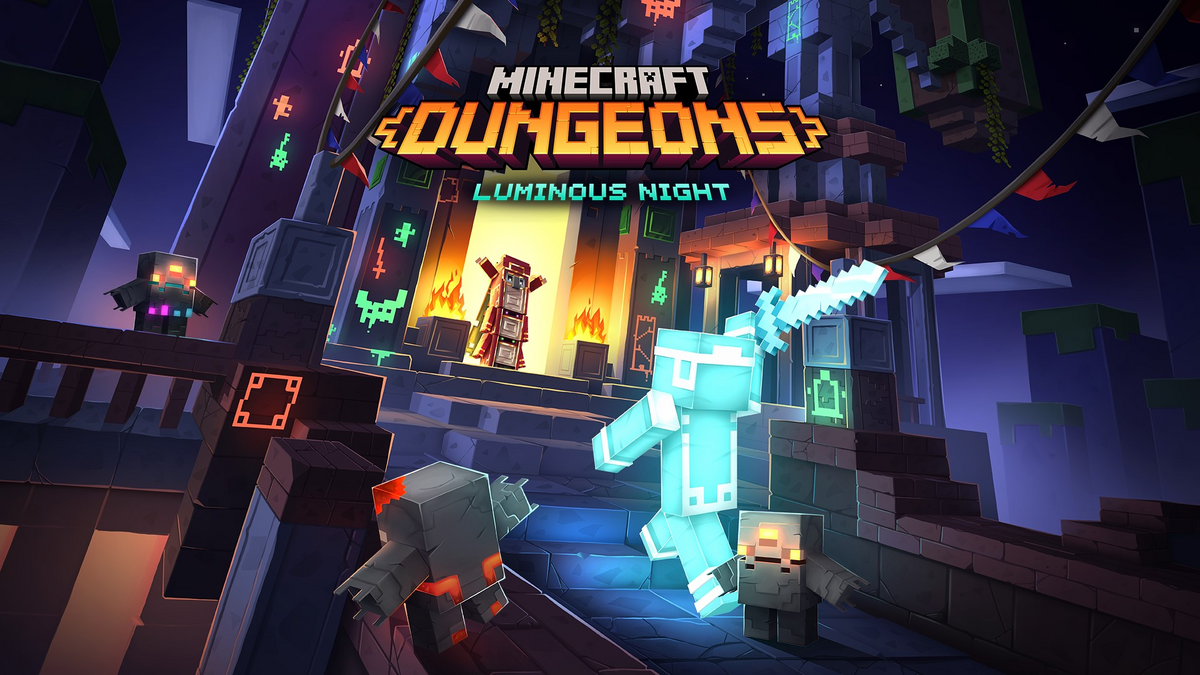 Minecraft Dungeons PS4 - Jogo da PS Plus! Gameplay PT/BR 
