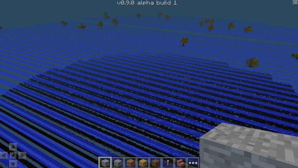 What porting a bedrock world to java looks like when unexplored