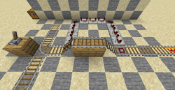 Towing Rails; Tow minecarts at an adjustable pace. : r