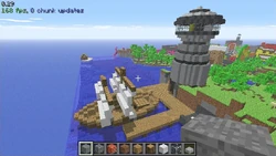 A screenshot of a port.