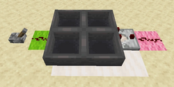 Redstone Circuits Clock Official Minecraft Wiki Redstone Circuits Clock Official Minecraft Wiki