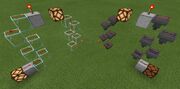 PE Vertical Redstone Ladder