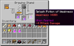 Splash Potion Weakness