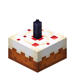 minecraft cake in game crafting