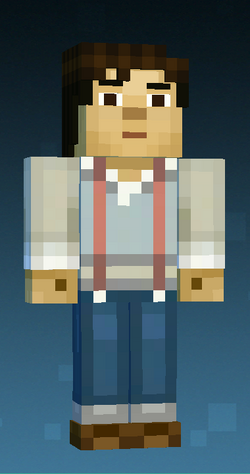 Cool-Light Skinned, Male Jesse (Pink Suspenders)