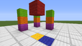 (A) Block Setup For Piston Bug.