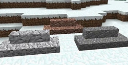 First image of diorite, granite and andesite Stairs.