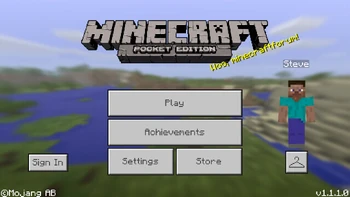 Pocket Edition 1.1.1.0