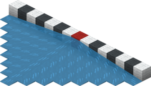 An image showing water's spreading distance