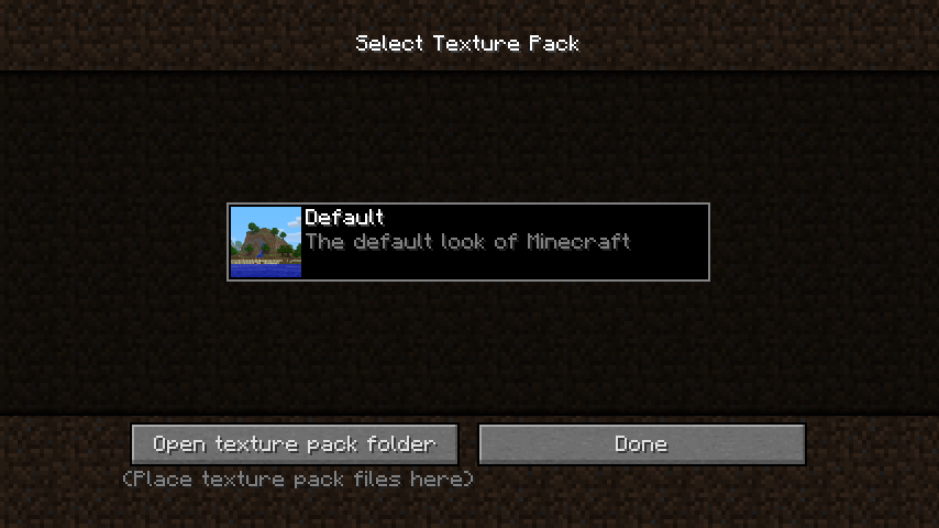 Classic Menu Panorama 4K remake (Accurate!) Minecraft Texture Pack