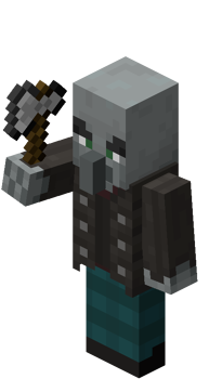 Vindicator Official Minecraft Wiki So players have to be creative and build their furniture out of blocks already in the game that aren't even meant for this purpose. vindicator official minecraft wiki