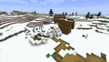 An igloo structure which generated in a snowy plains village.