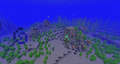 A ruined village inhabited by drowned.