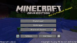 Java Edition 1.21.11