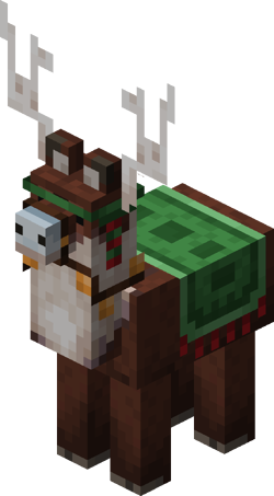 The Jolly Llama, a unique variation of the llama featured in Minecraft Earth.
