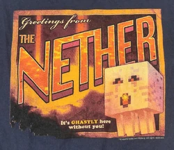 Official T-shirt artwork "Postcard" made by JINX.