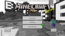 Menu Screen Official Minecraft Wiki