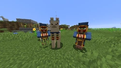 Two wandering traders.