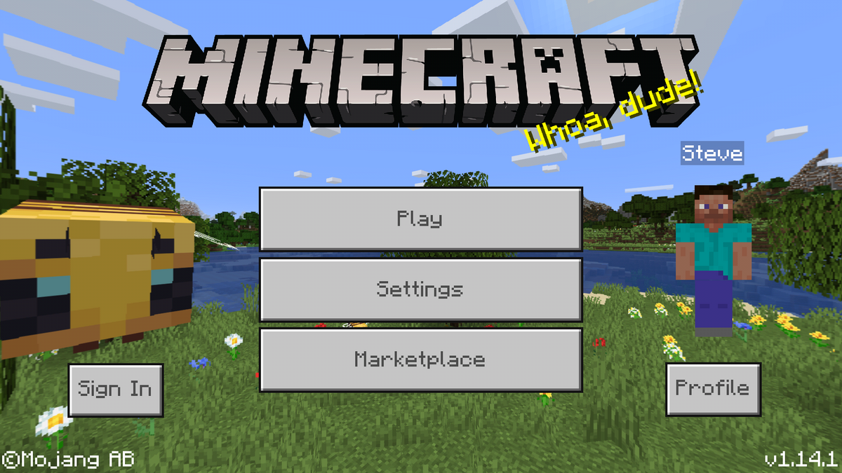 Bedrock Edition 1 14 1 Official Minecraft Wiki