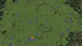 Lots of water lakes in a plains biome.