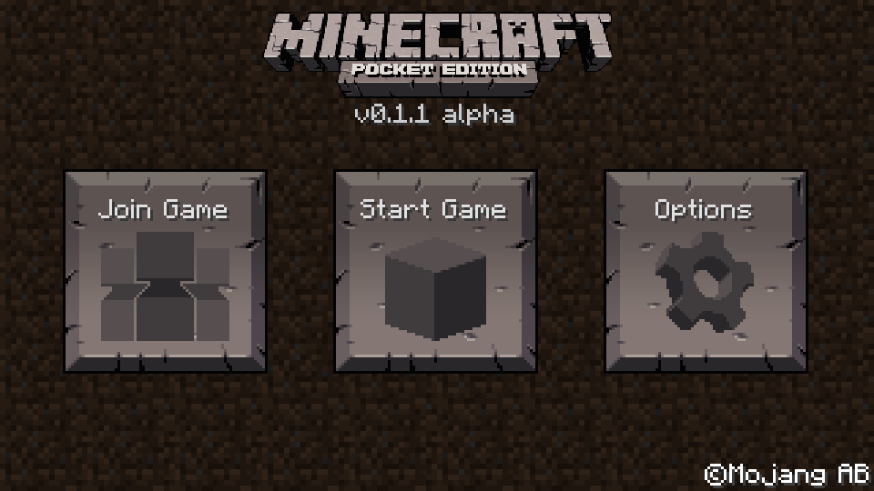 Pocket Edition v0.1.1 alpha – Minecraft Wiki