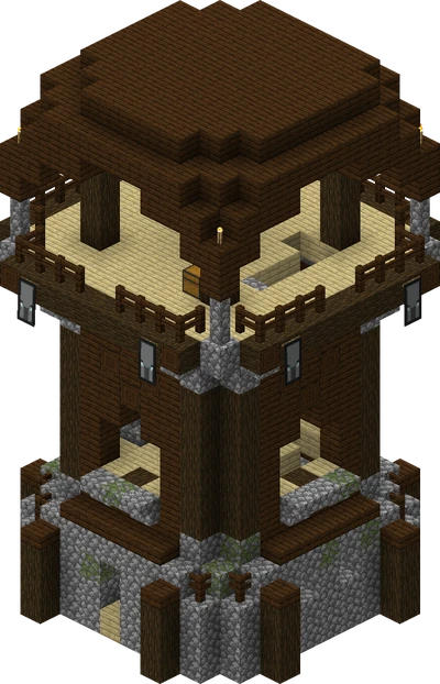 Pillager outpost watchtower