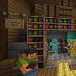 Chiseled Bookshelf Minecraft Crafting Recipe 1.20
