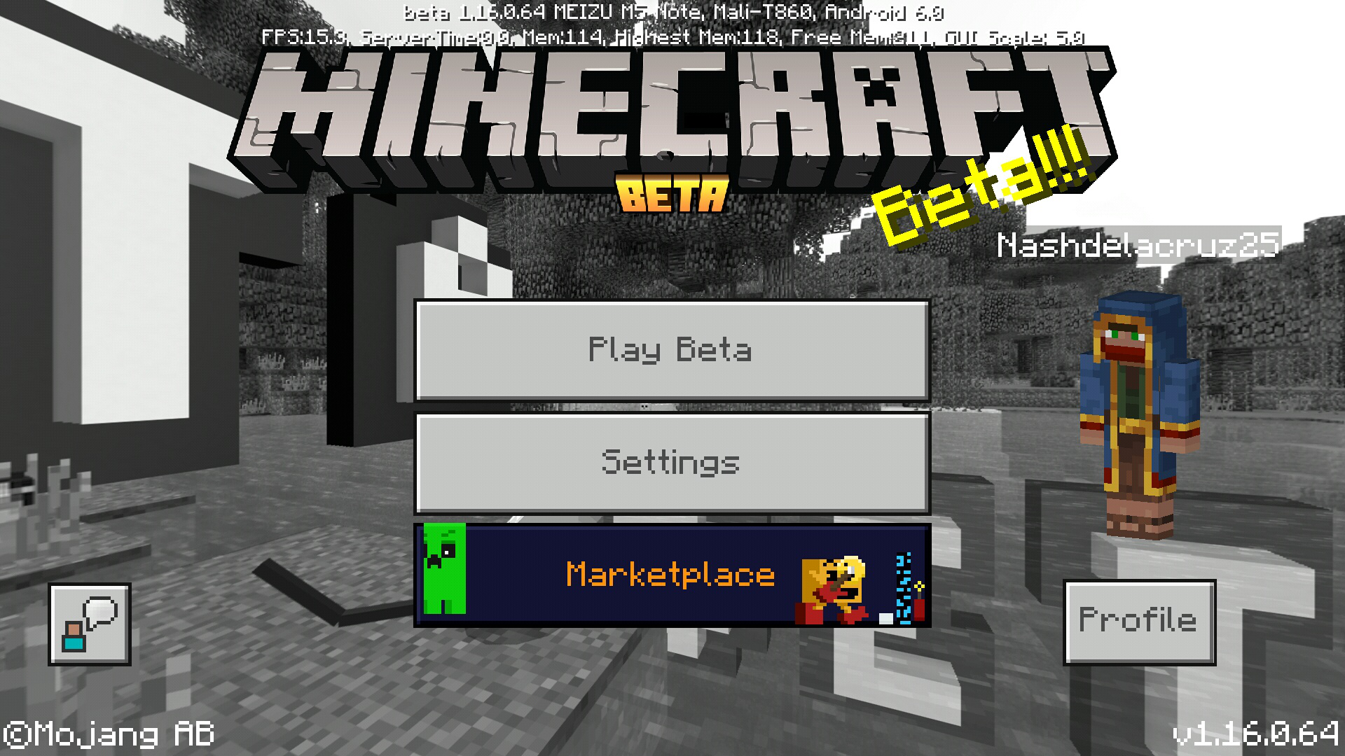 Bedrock Edition Beta 1 16 0 64 Official Minecraft Wiki