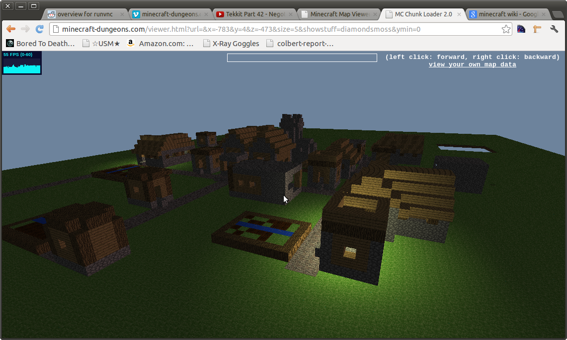 Minecraft Overviewer, Minecraft Worlds In Google Maps