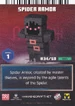 Spider Armor Card Back MCDA