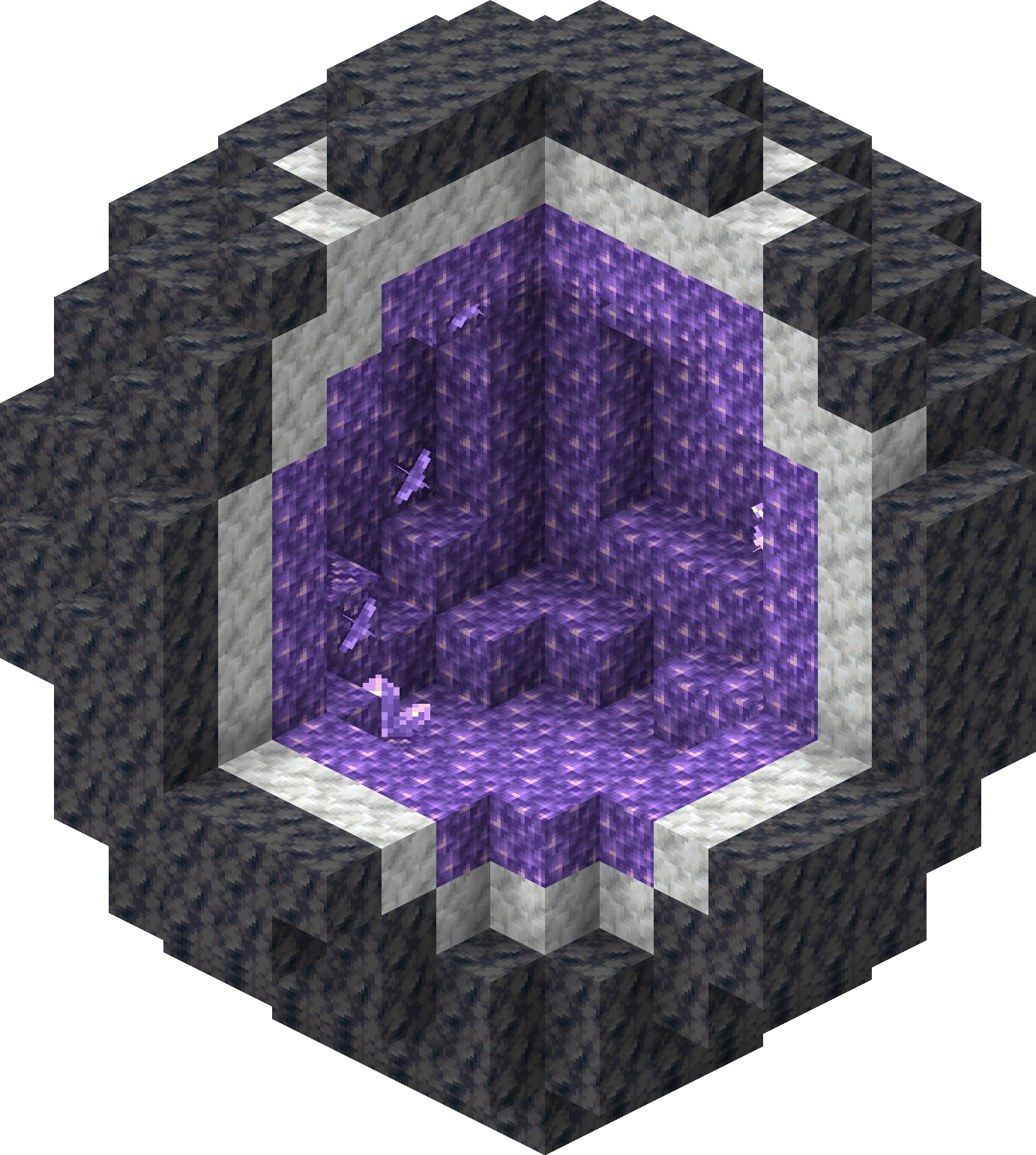amethyst geode minecraft amethyst geode minecraft
