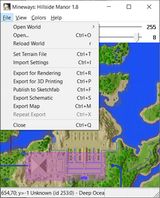 Complete Earth map with custom ore generation and accurate biomes