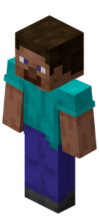 Steve player character model